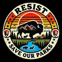 Protect Nature Resist  Save Our Parks Vintage National Park Bucket Hat