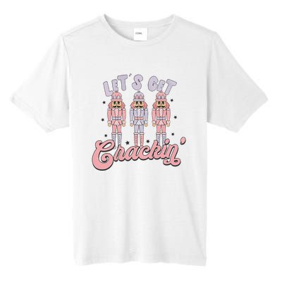 Pink Nutcrackers Retro Christmas Merry Xmas Groovy Tall Fusion ChromaSoft Performance T-Shirt