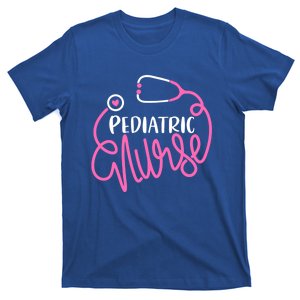 Pediatric Nurse Stethoscope Pediatrician Nursing Student Funny Gift T-Shirt