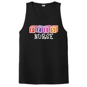 Pediatrician Nursing Student Np Pediatric Rn Peds Nurse Gift PosiCharge Competitor Tank