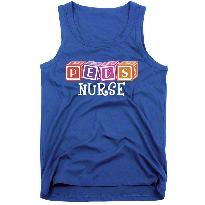 Pediatrician Nursing Student Np Pediatric Rn Peds Nurse Gift Tank Top