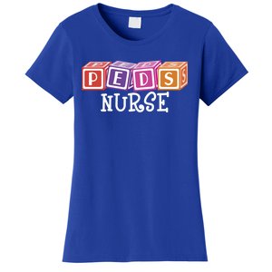 Pediatrician Nursing Student Np Pediatric Rn Peds Nurse Gift Women's T-Shirt