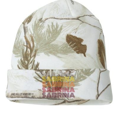 Personalized Name Sabrina Vintage Sabrina Retro Kati Licensed 12" Camo Beanie