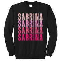 Personalized Name Sabrina I Love Sabrina Vintage Sweatshirt