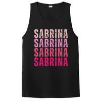 Personalized Name Sabrina I Love Sabrina Vintage PosiCharge Competitor Tank