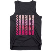 Personalized Name Sabrina I Love Sabrina Vintage Tank Top