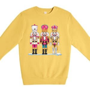 Pin.K Nutcracker Squad Xmas Funny Christmas Premium Crewneck Sweatshirt