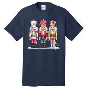 Pin.K Nutcracker Squad Xmas Funny Christmas Tall T-Shirt