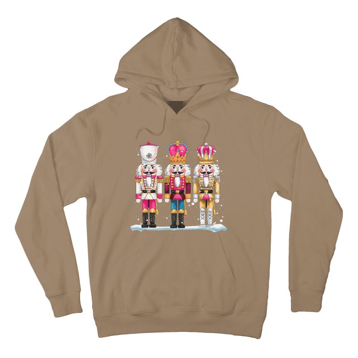 Pin.K Nutcracker Squad Xmas Funny Christmas Hoodie