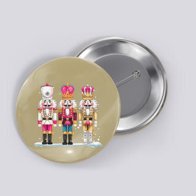 Pin.K Nutcracker Squad Xmas Funny Christmas Button