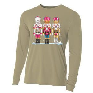 Pin.K Nutcracker Squad Xmas Funny Christmas Cooling Performance Long Sleeve Crew