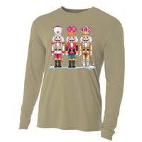 Pin.K Nutcracker Squad Xmas Funny Christmas Cooling Performance Long Sleeve Crew