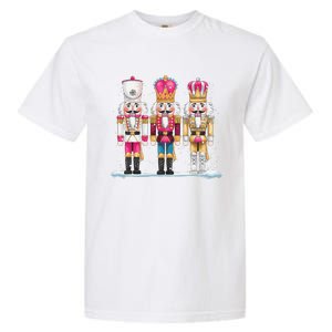 Pin.K Nutcracker Squad Xmas Funny Christmas Garment-Dyed Heavyweight T-Shirt