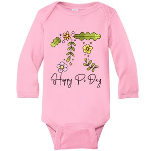 Pi Number Symbol Math For Pi Day 3.14 For Women Baby Long Sleeve Bodysuit