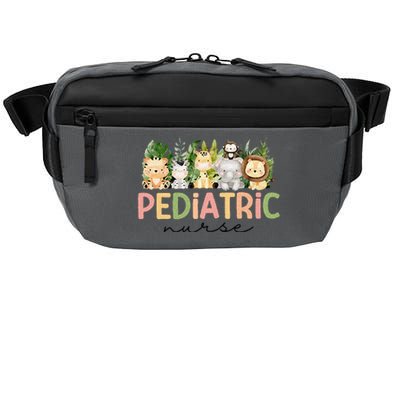 Pediatric Nurse Safari Baby Animals Nurse Appreciation Week Crossbody Pack