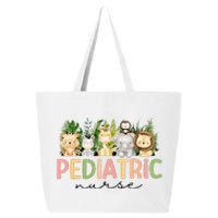 Pediatric Nurse Safari Baby Animals Nurse Appreciation Week 25L Jumbo Tote