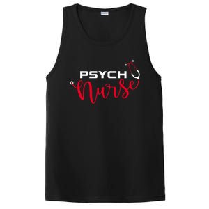 Psychiatric Nurse Stethoscope Psych Nurse Gift PosiCharge Competitor Tank