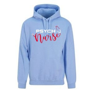 Psychiatric Nurse Stethoscope Psych Nurse Gift Unisex Surf Hoodie