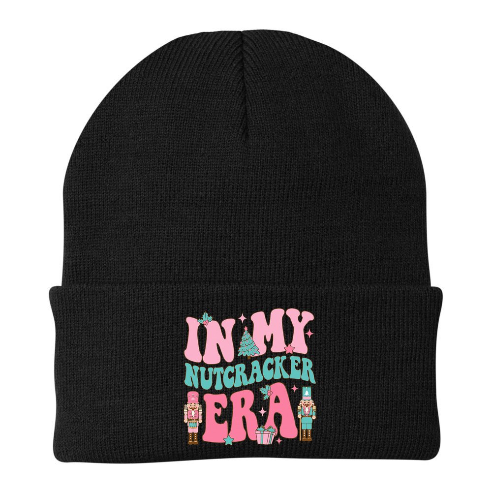 Pink Nutcracker Squad In My Nutcracker Era Pink Christmas Beanie