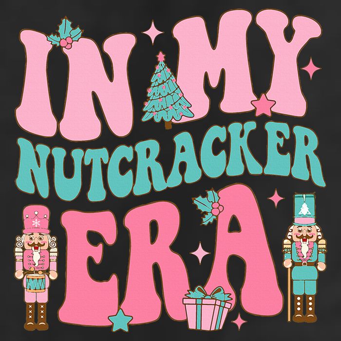 Pink Nutcracker Squad In My Nutcracker Era Pink Christmas Beanie