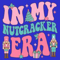 Pink Nutcracker Squad In My Nutcracker Era Pink Christmas Kids Hoodie