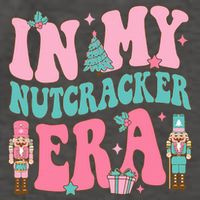 Pink Nutcracker Squad In My Nutcracker Era Pink Christmas Vector Backpack
