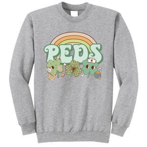 Pediatrics Nurse St Patricks Day Tall Sweatshirt