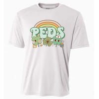 Pediatrics Nurse St Patricks Day Cooling Performance Crew T-Shirt