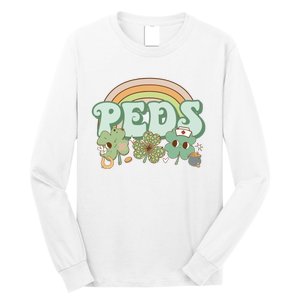 Pediatrics Nurse St Patricks Day Long Sleeve Shirt