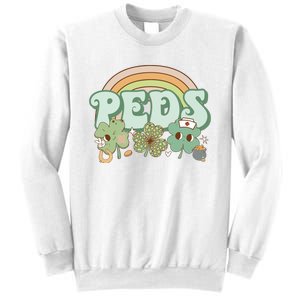 Pediatrics Nurse St Patricks Day Sweatshirt