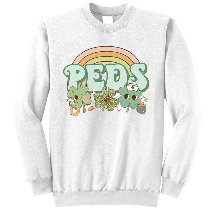 Pediatrics Nurse St Patricks Day Sweatshirt