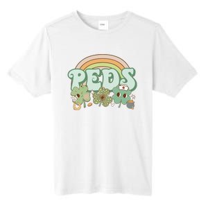 Pediatrics Nurse St Patricks Day Tall Fusion ChromaSoft Performance T-Shirt