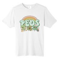 Pediatrics Nurse St Patricks Day Tall Fusion ChromaSoft Performance T-Shirt