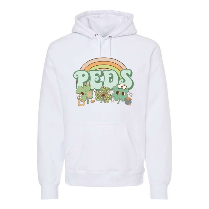 Pediatrics Nurse St Patricks Day Premium Hoodie