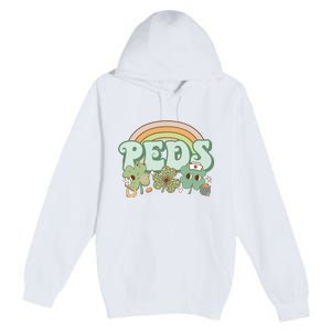 Pediatrics Nurse St Patricks Day Premium Pullover Hoodie