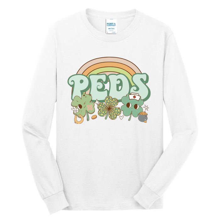 Pediatrics Nurse St Patricks Day Tall Long Sleeve T-Shirt