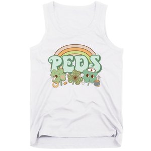 Pediatrics Nurse St Patricks Day Tank Top