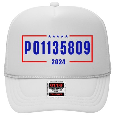 P01135809 Never Surrender Pro Trump 2024 Trucker Hat