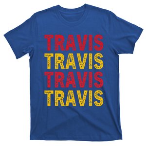 Personalized Name Travis I Love Travis T-Shirt