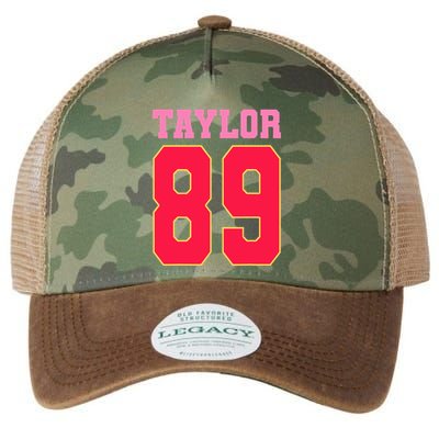 Pink Numbers Ta.Ylor Legacy Tie Dye Trucker Hat