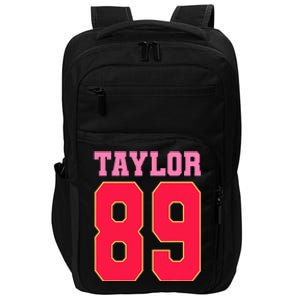 Pink Numbers Ta.Ylor Impact Tech Backpack