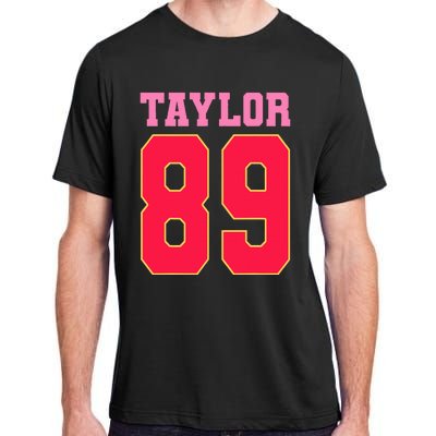 Pink Numbers Ta.Ylor Adult ChromaSoft Performance T-Shirt