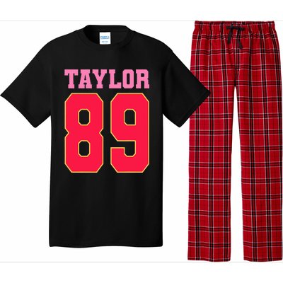 Pink Numbers Ta.Ylor Pajama Set