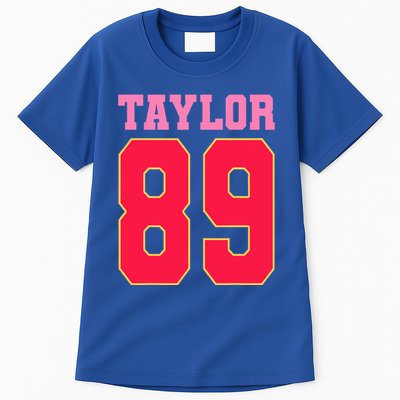 Pink Numbers Ta.Ylor Tall T-Shirt