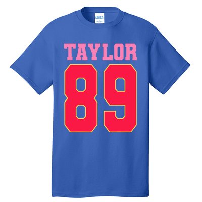 Pink Numbers Ta.Ylor Tall T-Shirt