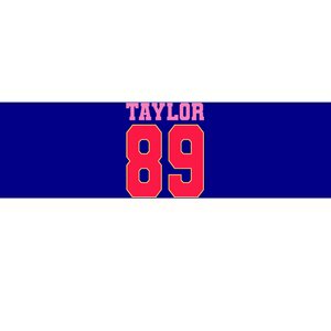 Pink Numbers Ta.Ylor Bumper Sticker