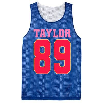 Pink Numbers Ta.Ylor Mesh Reversible Basketball Jersey Tank