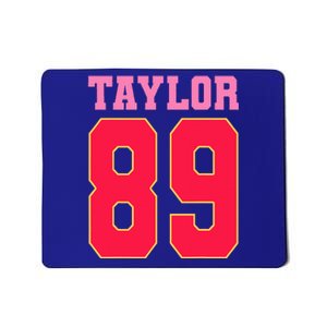 Pink Numbers Ta.Ylor Mousepad