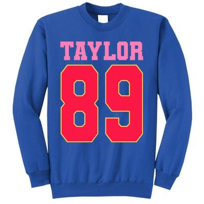 Pink Numbers Ta.Ylor Tall Sweatshirt