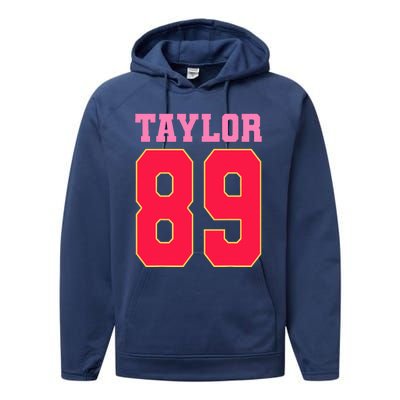 Pink Numbers Ta.Ylor Performance Fleece Hoodie